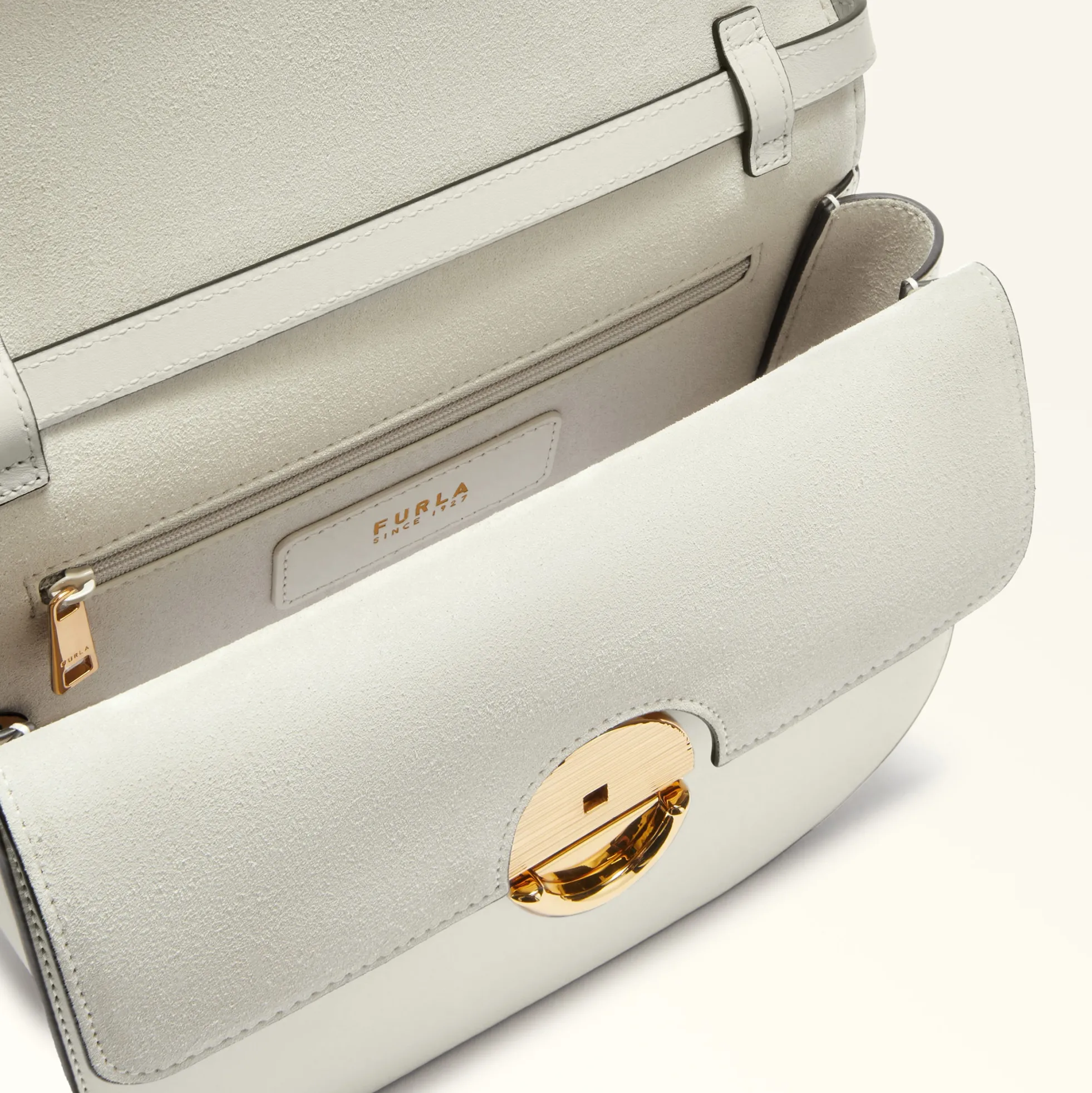 Furla Crossbodies|Furla Sfera<Sfera Crossbody S panna