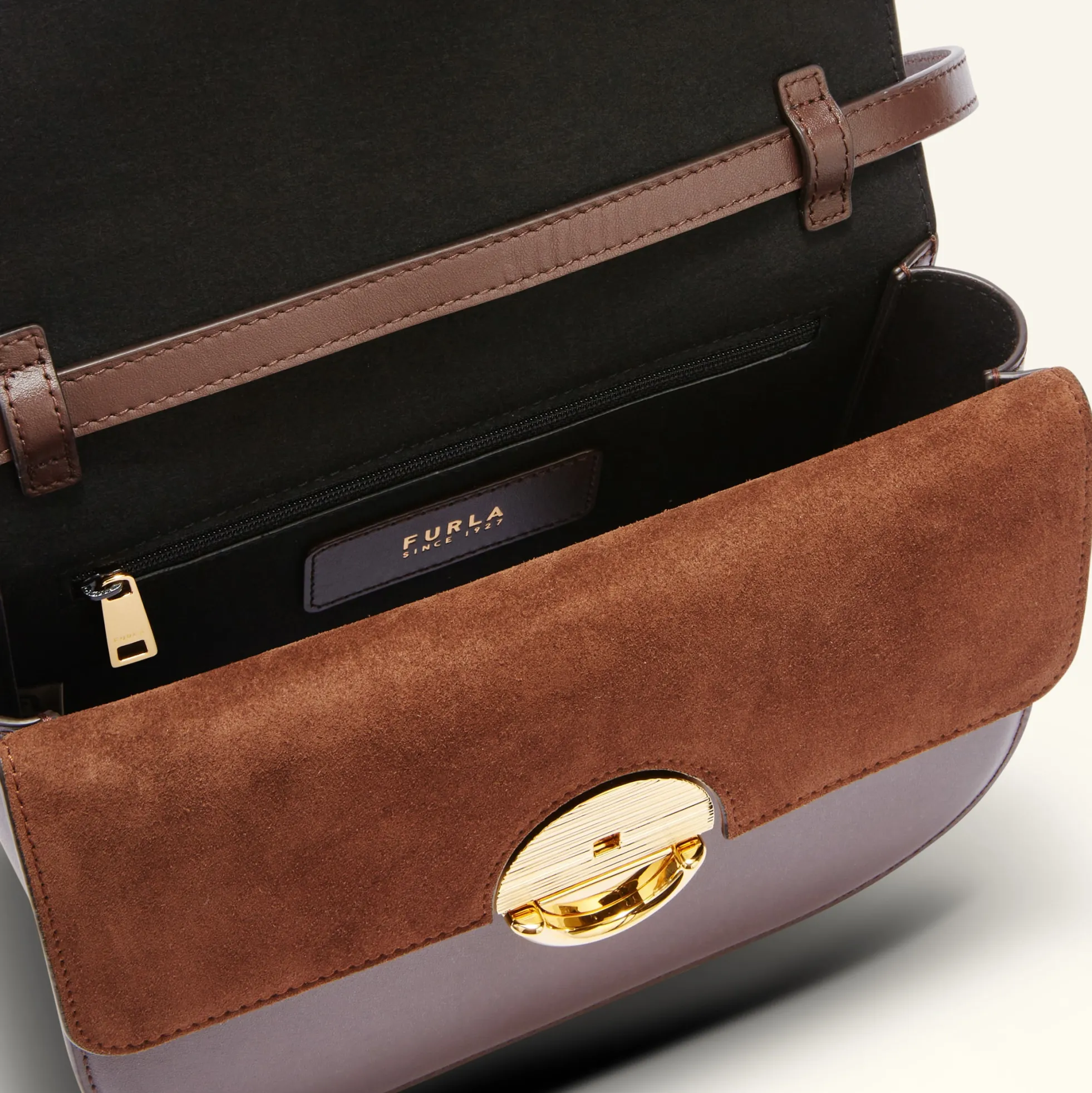 Furla Crossbodies|Furla Sfera<Sfera Crossbody S cioccolato