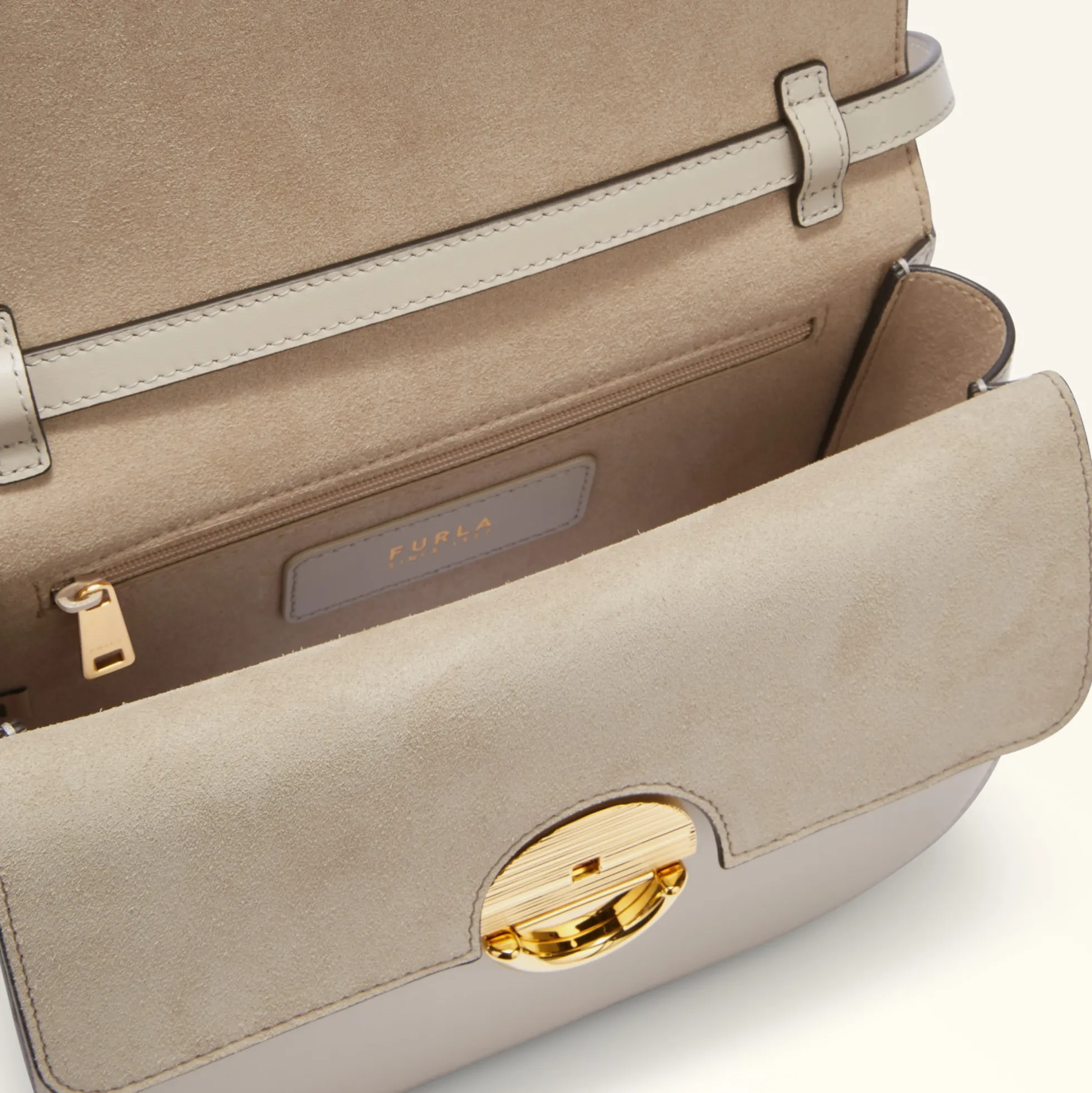 Furla Crossbodies|Furla Sfera<Sfera Crossbody S vaniglia
