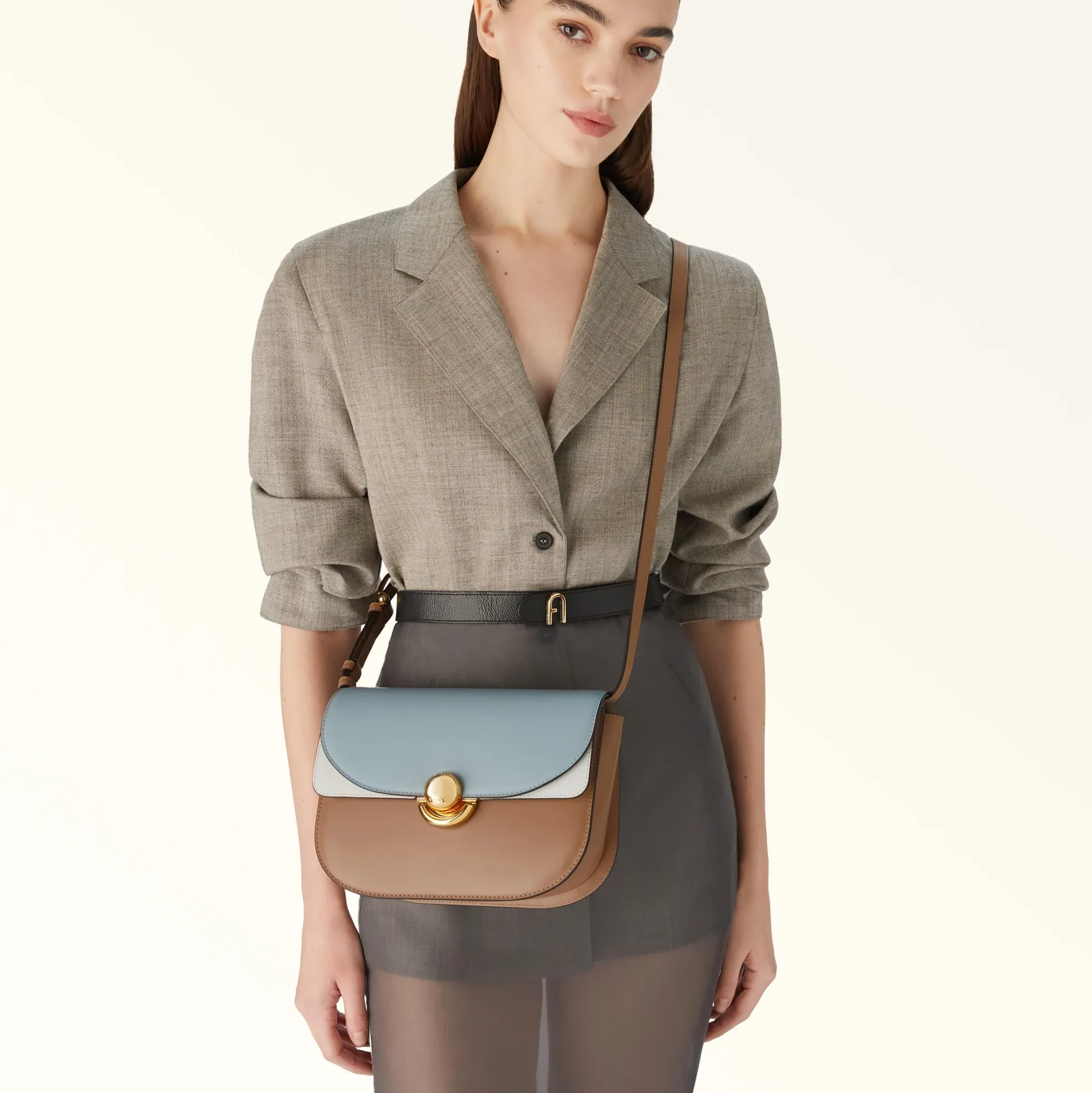 Furla Crossbodies|Furla Sfera<Sfera Crossbody S toni cirro