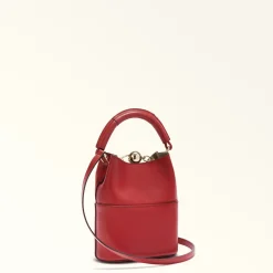 Furla Bucket Bags|Mini Bags And Pouches<Sfera Mini Bag lacca+azalea int.