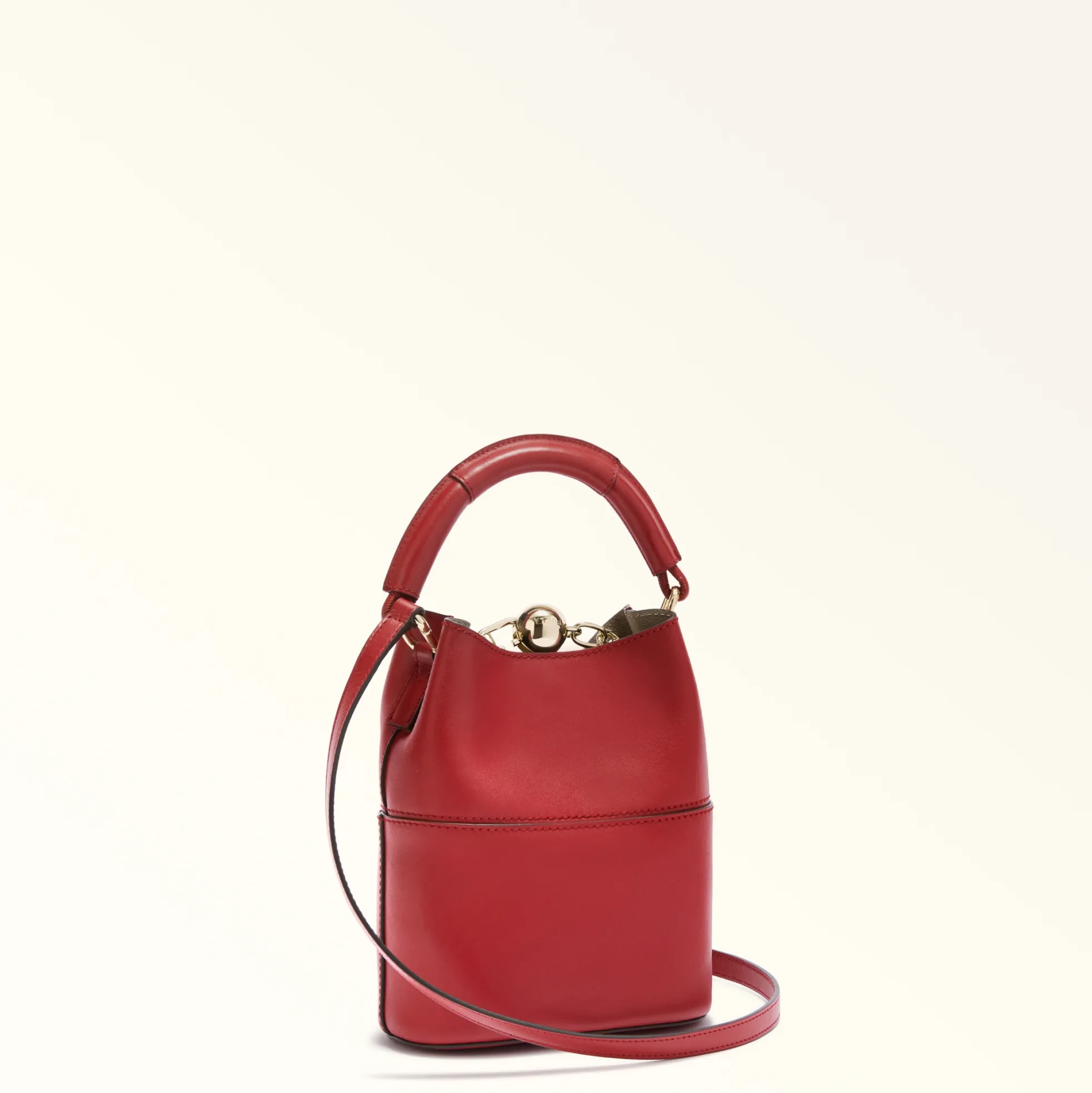 Furla Bucket Bags|Mini Bags And Pouches<Sfera Mini Bag lacca+azalea int.