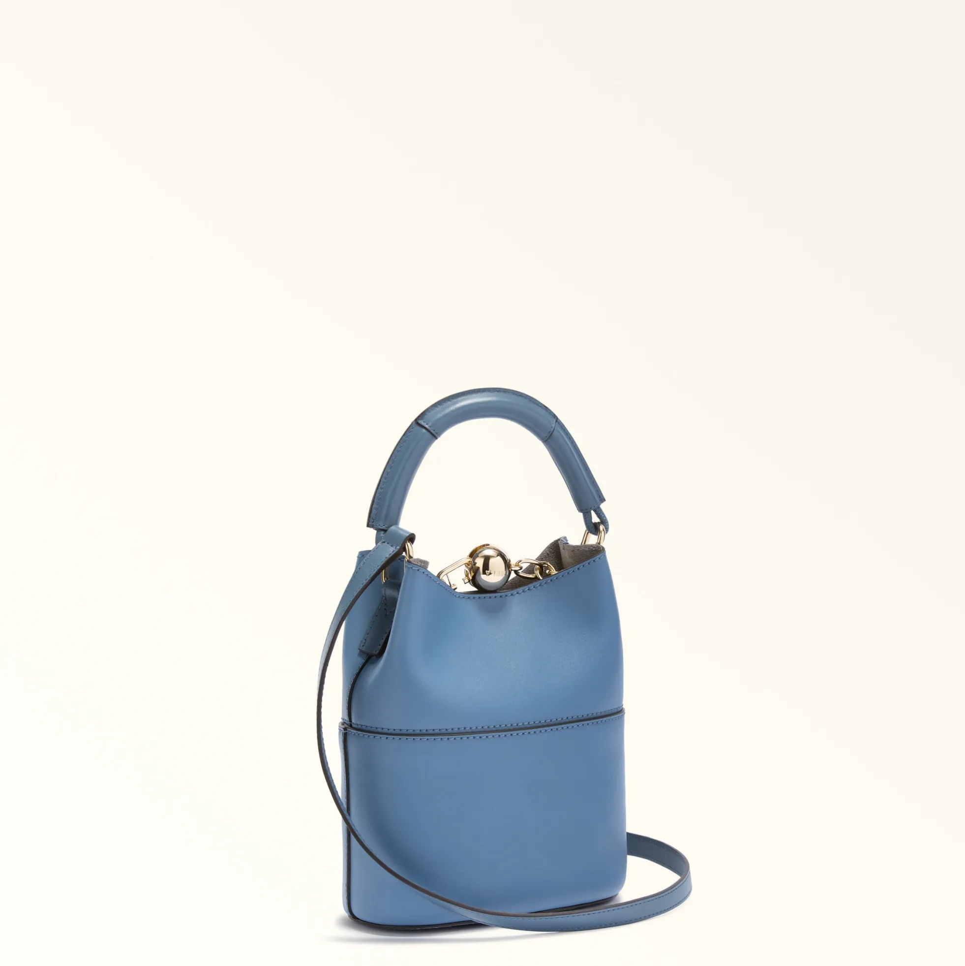 Furla Bucket Bags|Mini Bags And Pouches<Sfera Mini Bag jeans+grigio int.