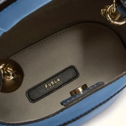 Furla Bucket Bags|Mini Bags And Pouches<Sfera Mini Bag jeans+grigio int.