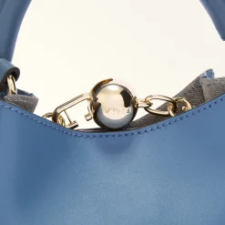 Furla Bucket Bags|Mini Bags And Pouches<Sfera Mini Bag jeans+grigio int.