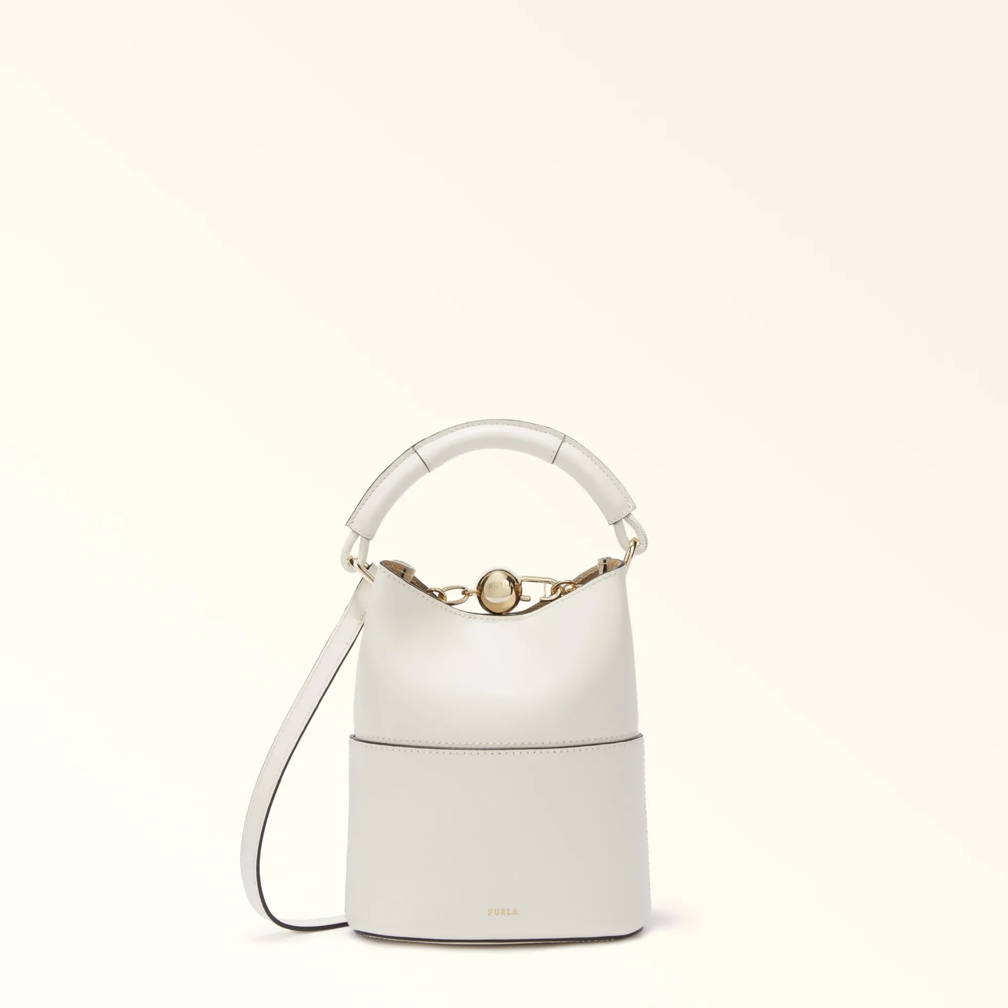 Furla Bucket Bags|Mini Bags And Pouches<Sfera Mini Bag panna+avena int.