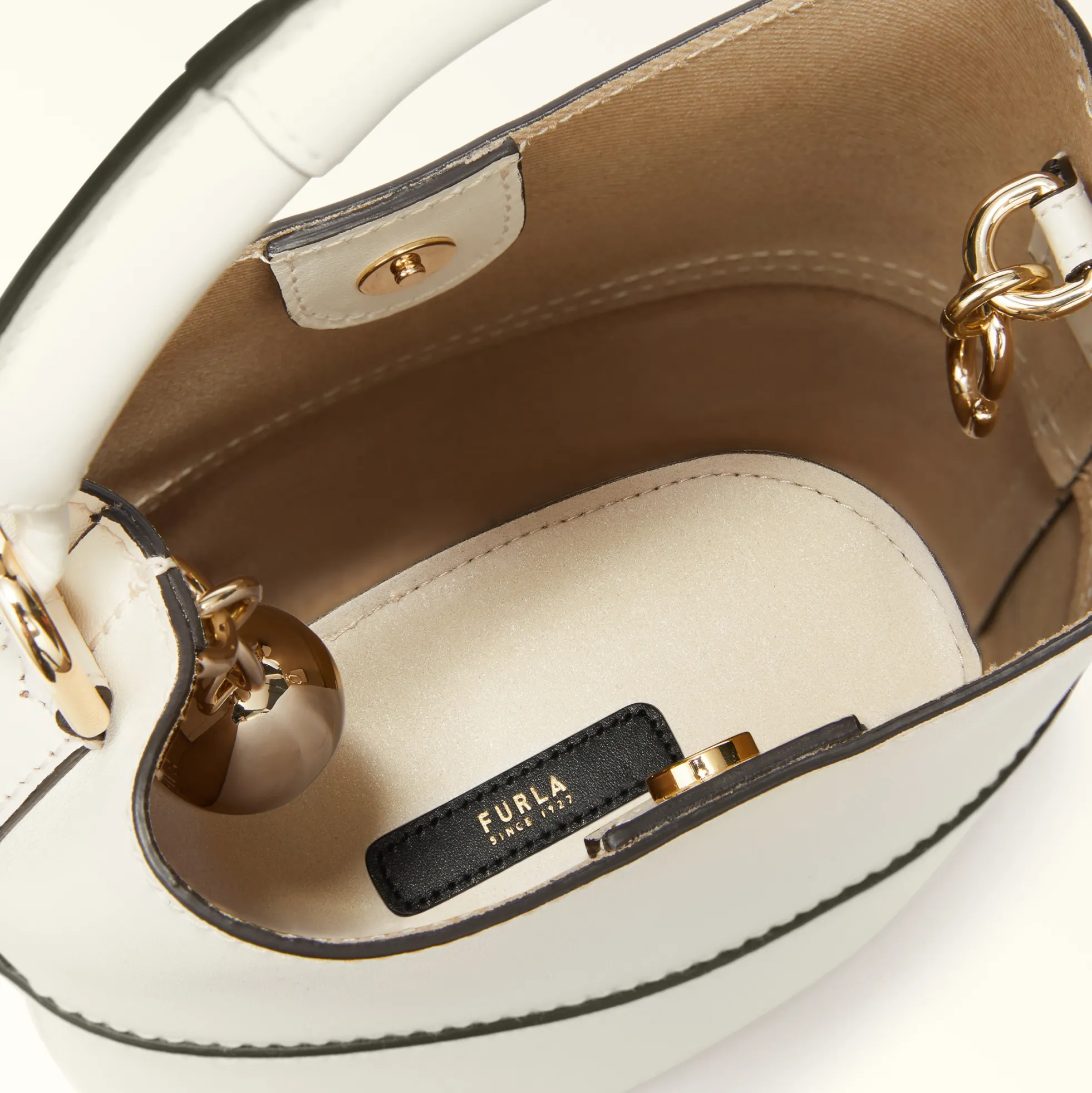 Furla Bucket Bags|Mini Bags And Pouches<Sfera Mini Bag panna+avena int.