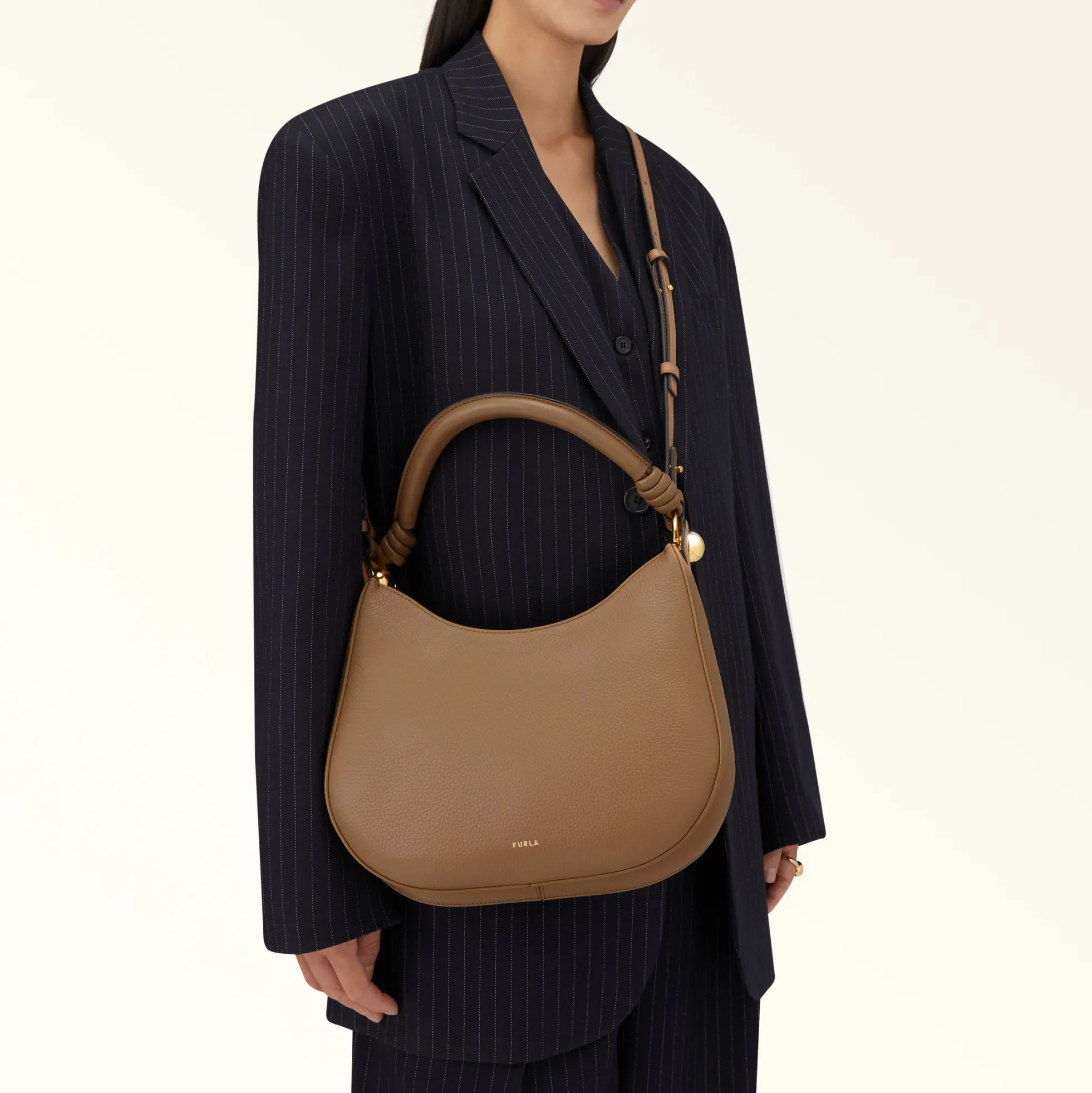 Furla Shoulder Bags|Crossbodies<Sfera Shoulder Bag S deserto