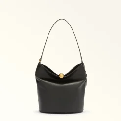 Furla The Black Bag Edit|Bucket Bags<Sfera Soft Bucket Bag S nero