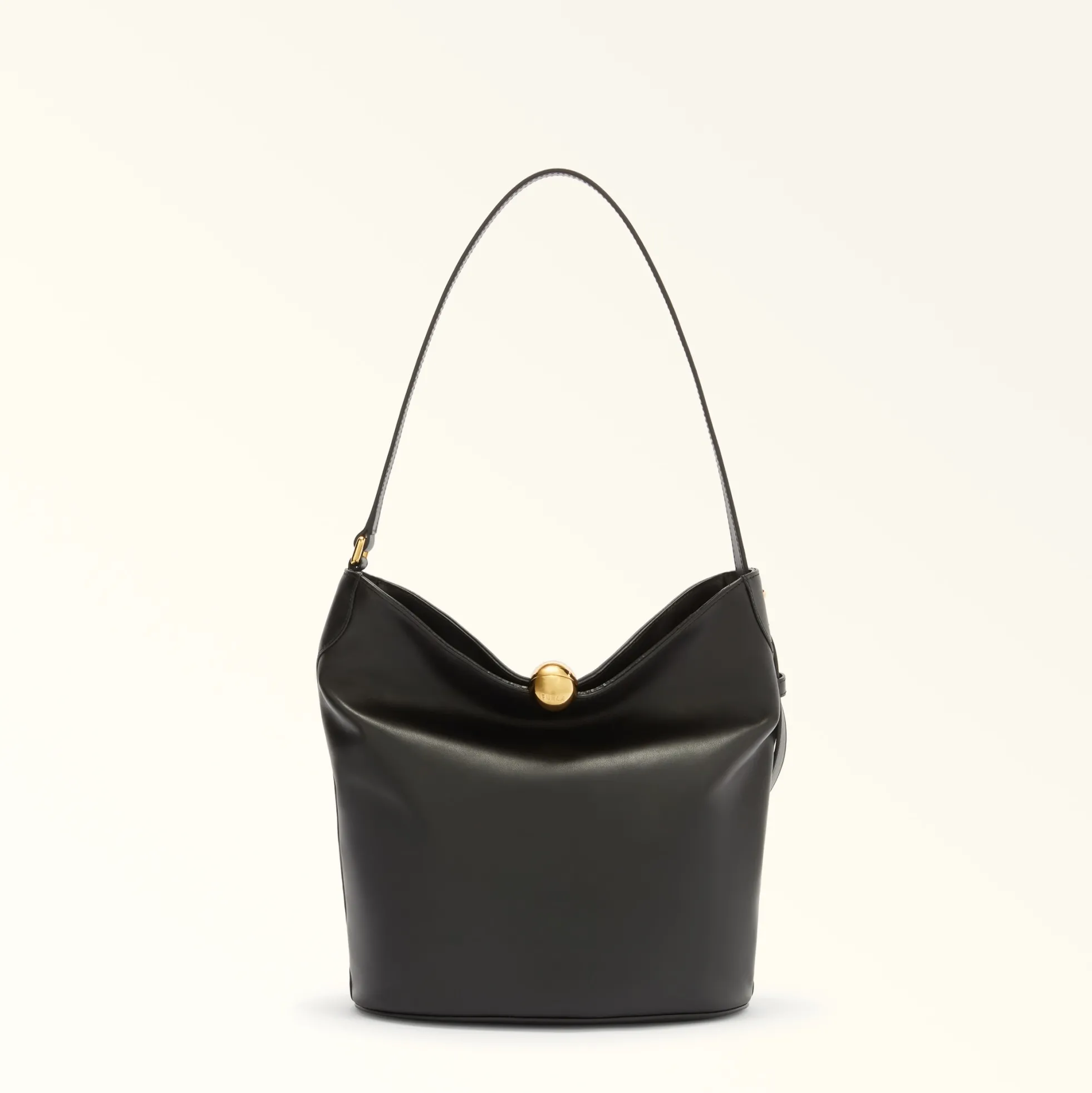 Furla The Black Bag Edit|Bucket Bags<Sfera Soft Bucket Bag S nero