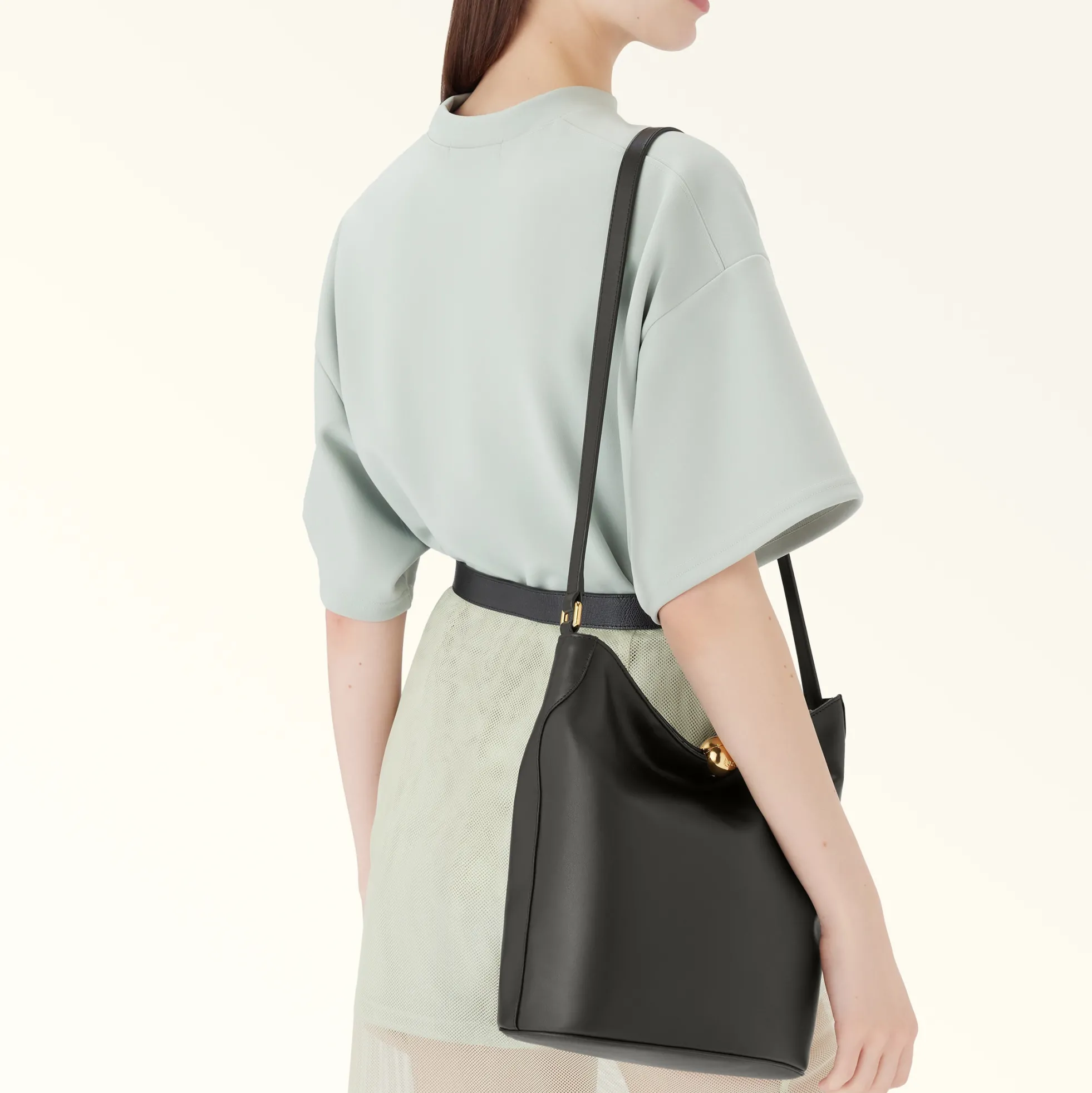 Furla The Black Bag Edit|Bucket Bags<Sfera Soft Bucket Bag S nero