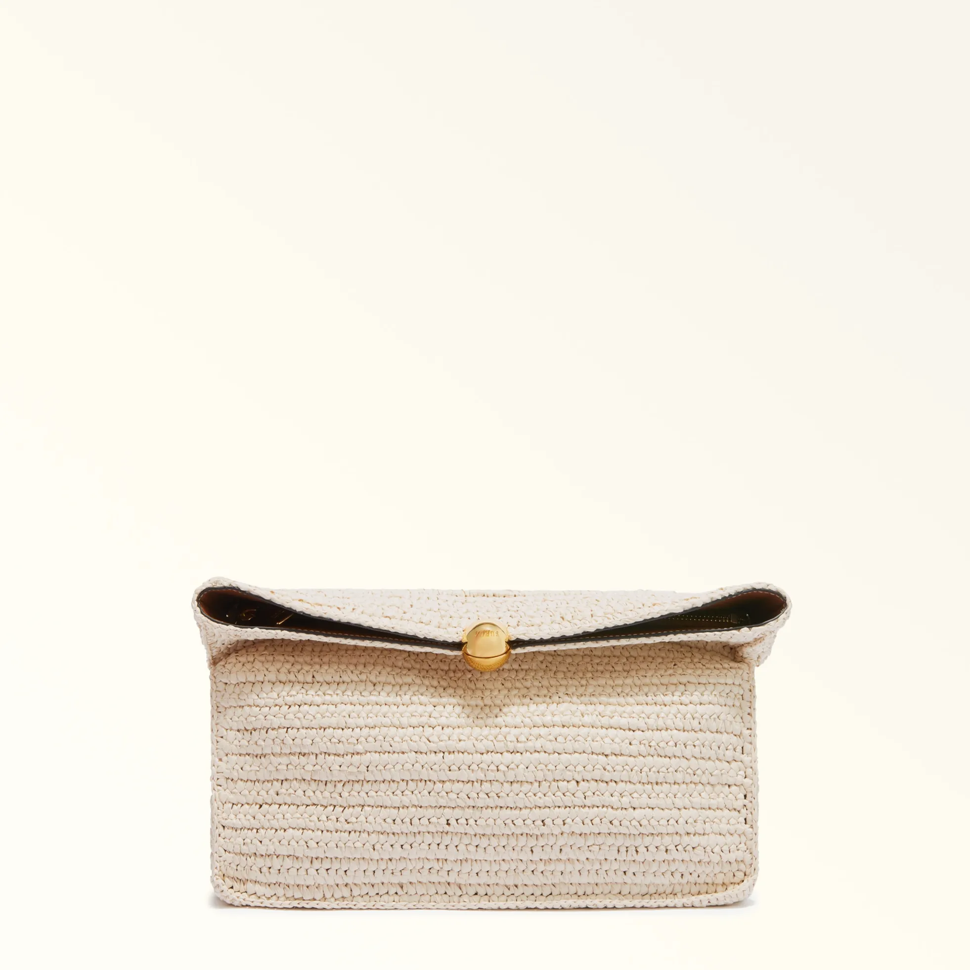 Furla Furla Sfera Soft<Sfera Soft Clutch M naturale