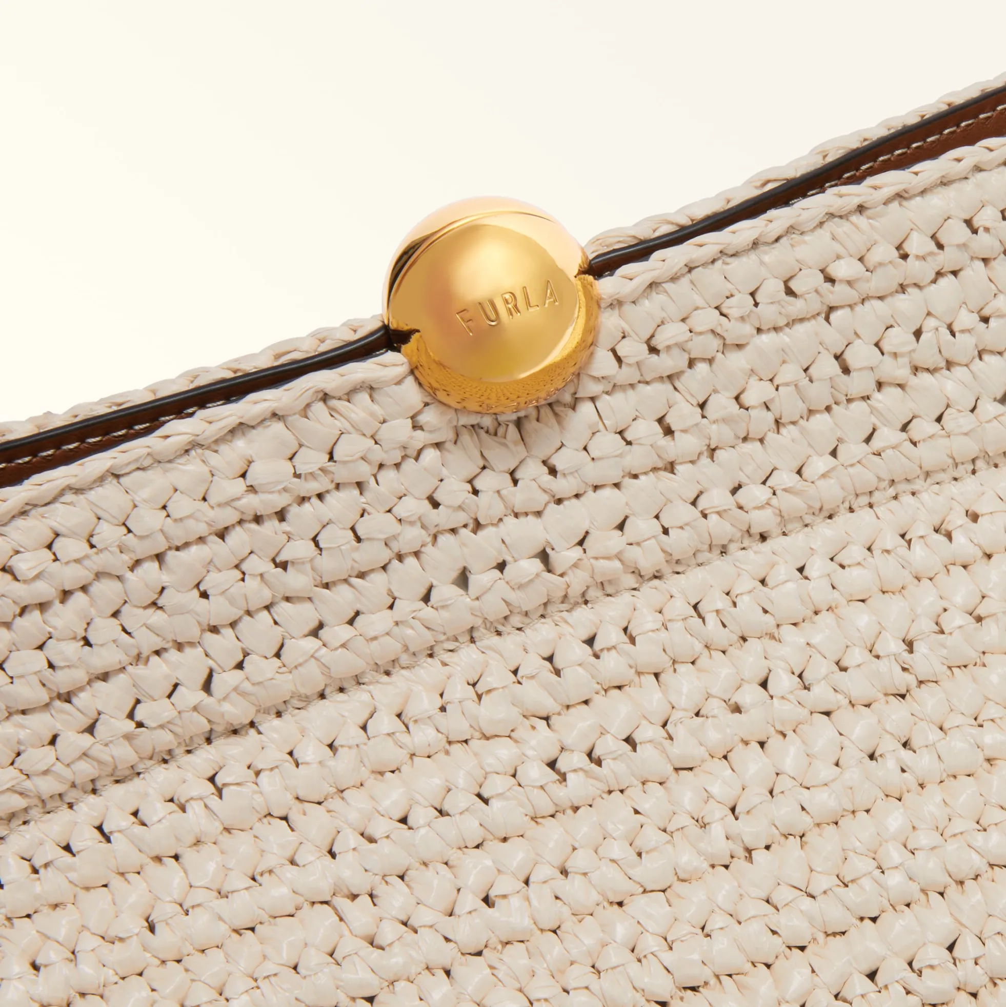 Furla Furla Sfera Soft<Sfera Soft Clutch M naturale