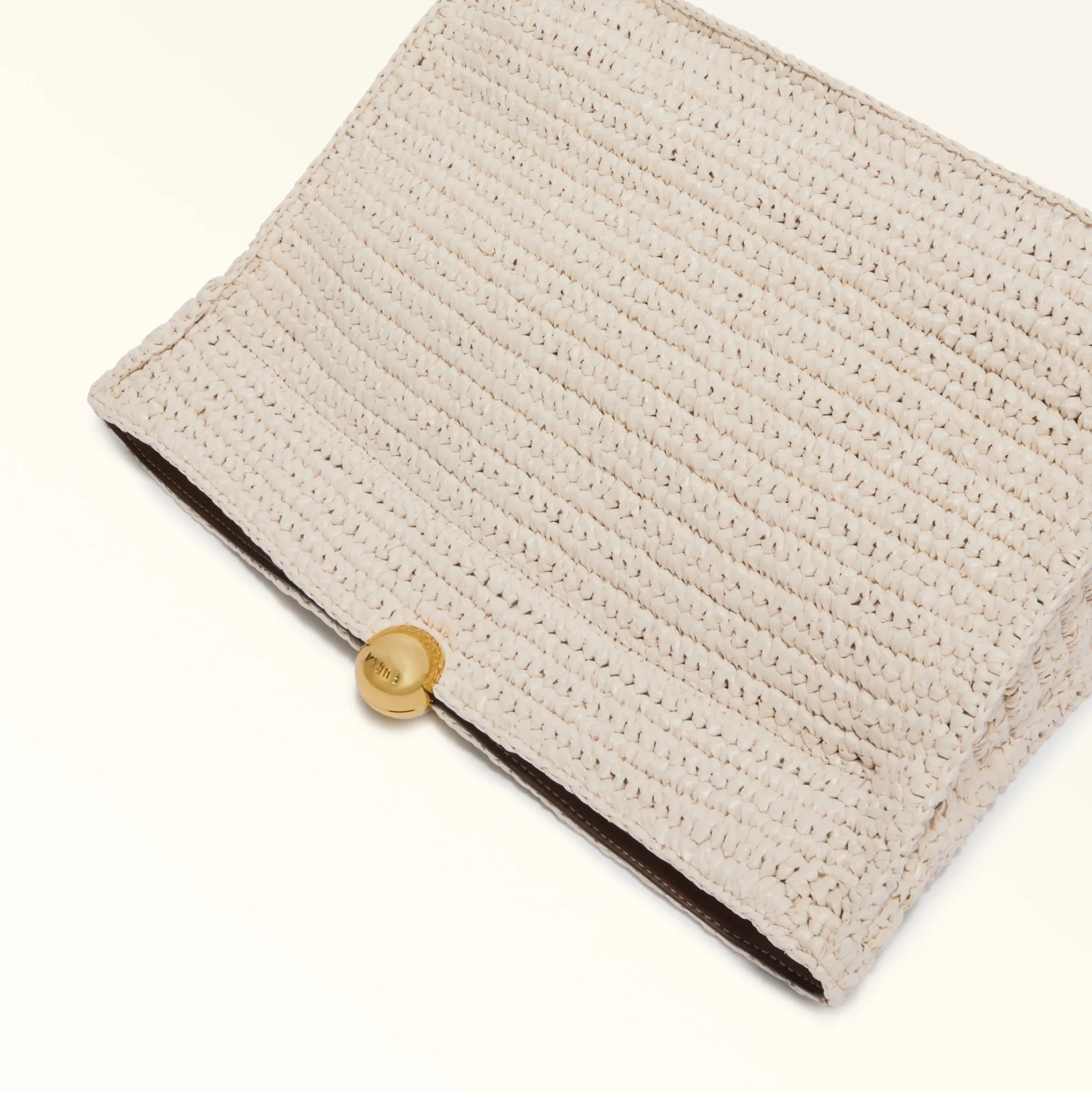 Furla Furla Sfera Soft<Sfera Soft Clutch M naturale