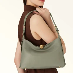 Furla Shoulder Bags|Crossbodies<Sfera Soft Shoulder Bag M agave b