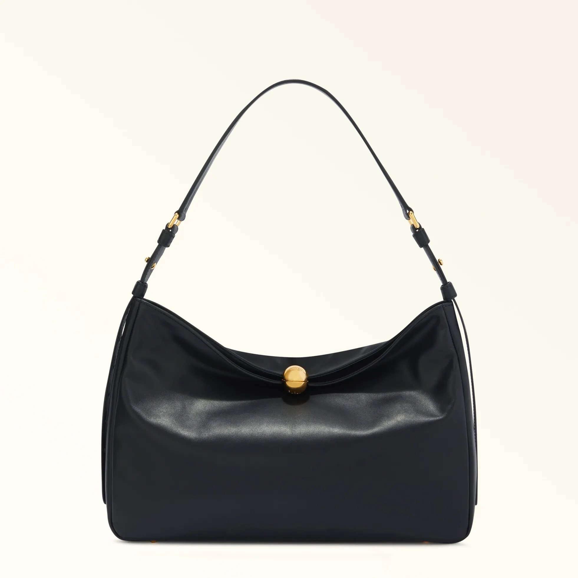 Furla The Black Bag Edit|Maxi Bags<Sfera Soft Shoulder Bag L nero