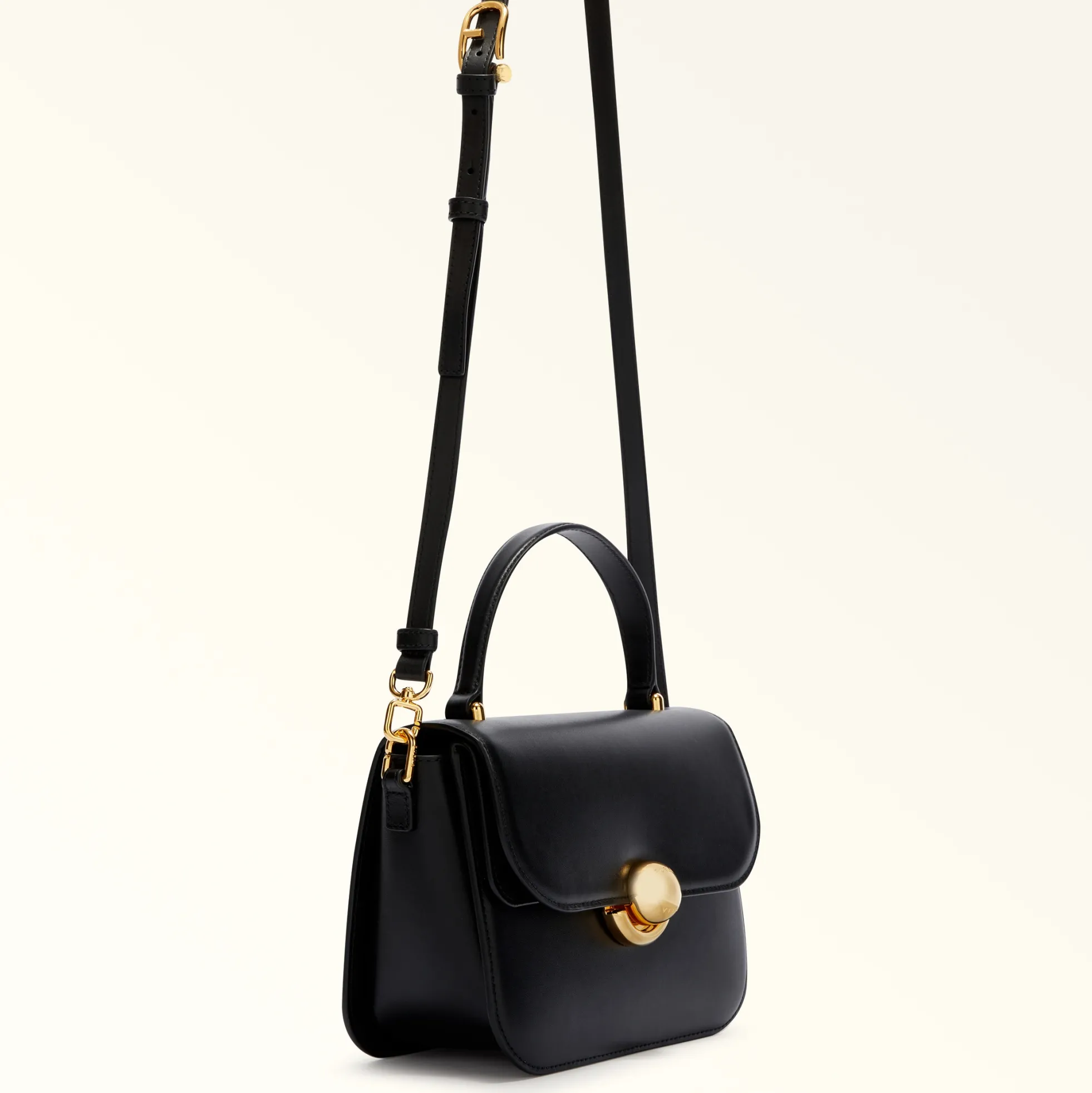 Furla The Black Bag Edit|Top Handles<Sfera Top Handle S nero
