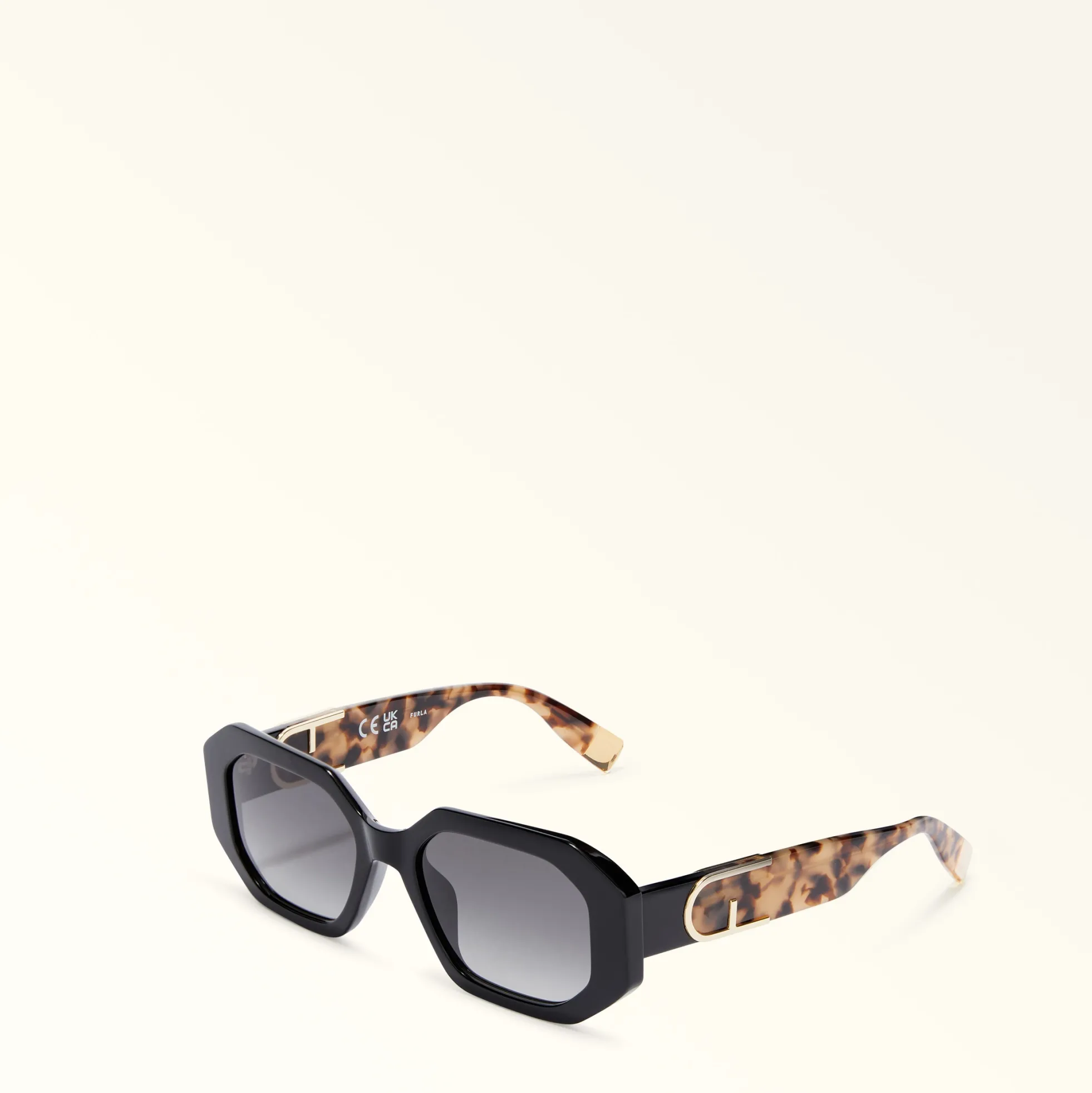 Furla Sunglasses|Sunglasses<Sunglasses nero+havana