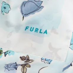 Furla Scarves<Tortona Carré toni acquamarina