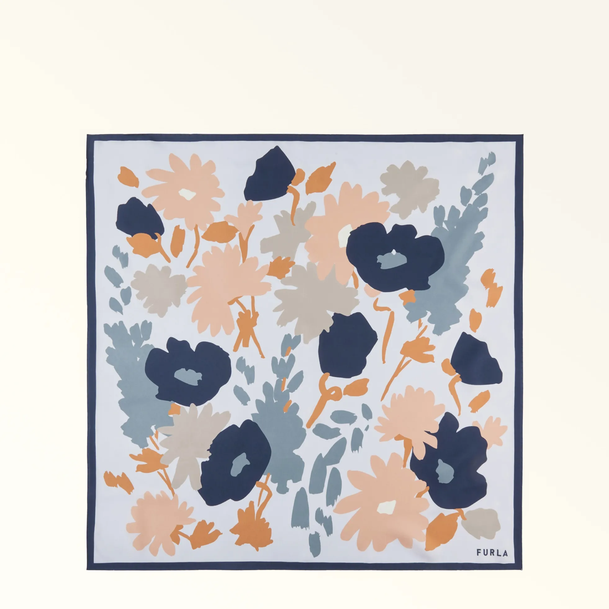 Furla Scarves<Tortona Carré toni celestial