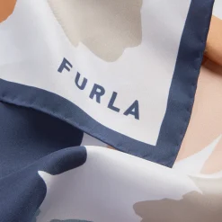 Furla Scarves<Tortona Carré toni celestial
