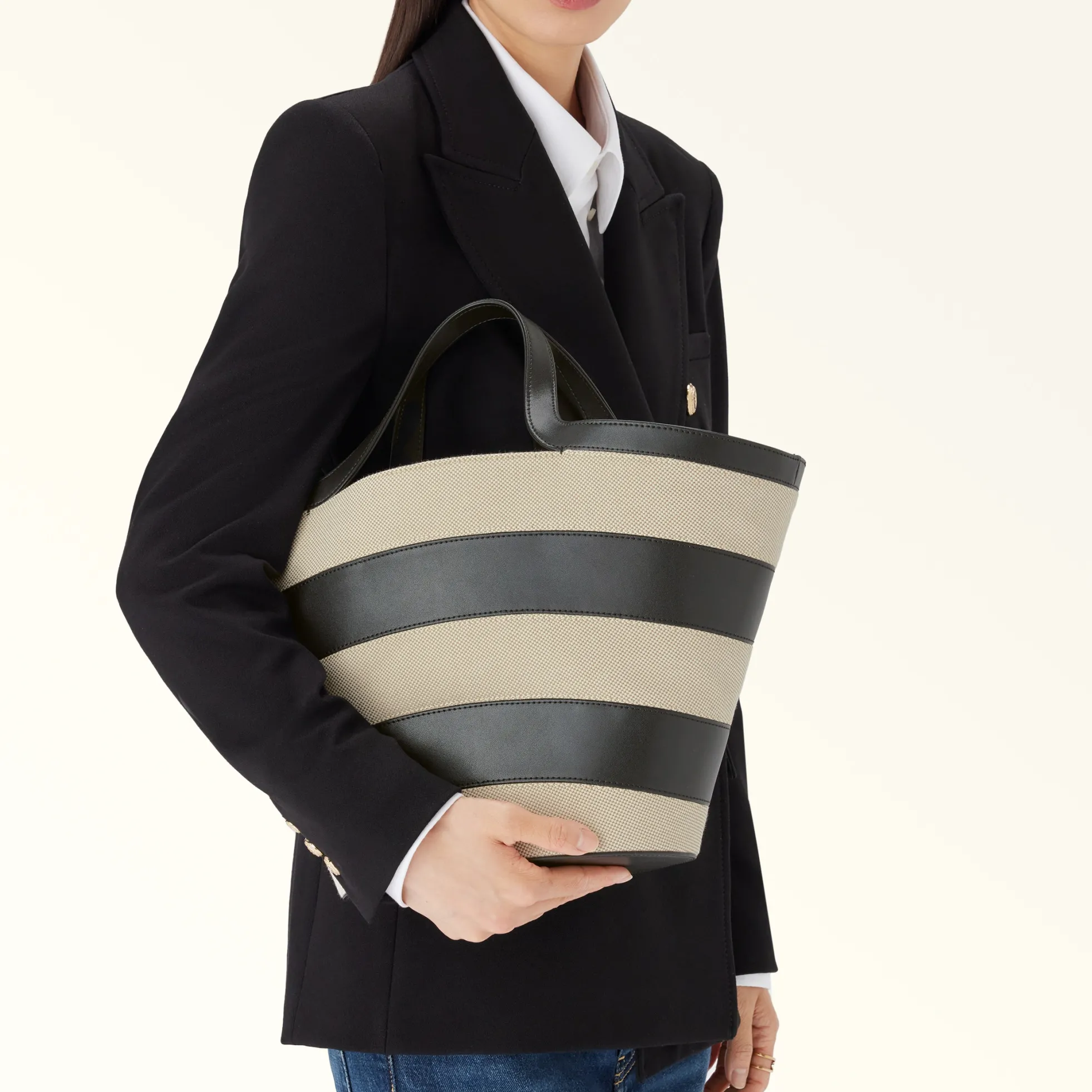 Furla Totes<Vortice Tote S toni nero