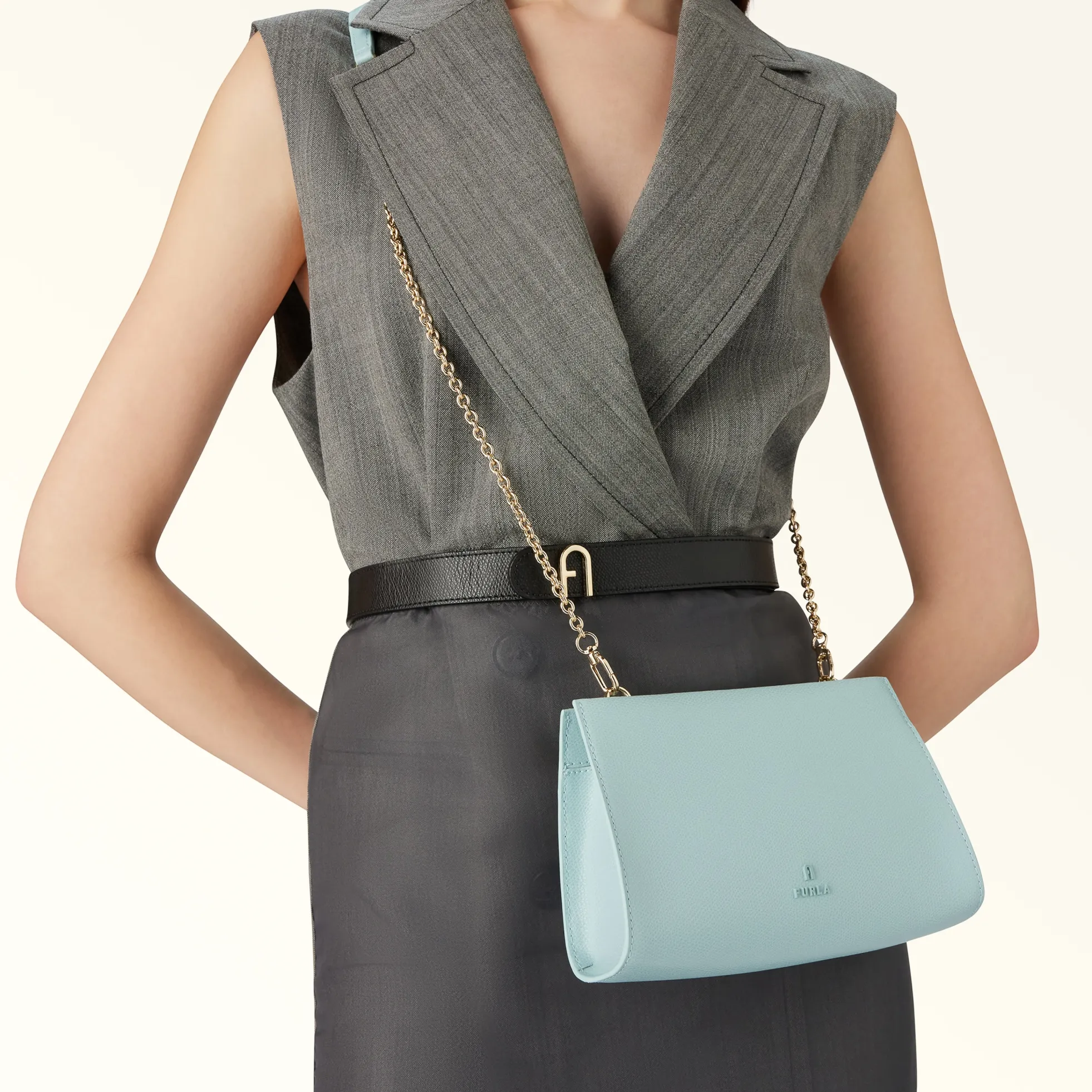 Furla Mini Bags And Pouches|Mini Bags And Pouches<My Mini Bag acquamarina
